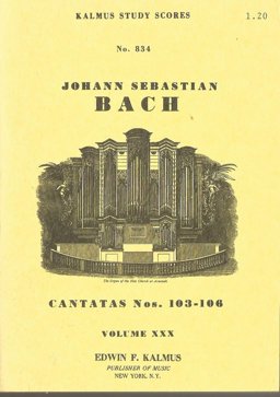 Cantatas No. 103-106