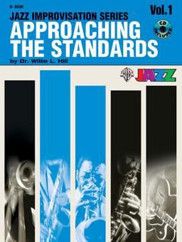 Approaching the Standards, Vol 1 B-Flat, Book and CD  9780769292182 Front Cover