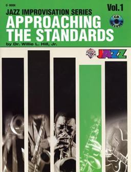 Approaching the Standards, Vol 1 E-Flat, Book and Online Audio  9780769292199 Front Cover