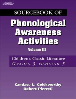 Sourcebook of Phonological Awareness Activities  9780769301013 Front Cover