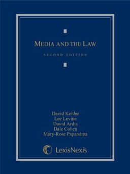 Media and the Law  9780769852775 Front Cover