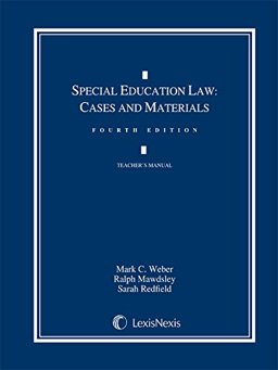 Special Education Law: Cases and Materials  9780769865058 Front Cover