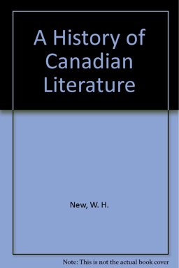 History of Canadian Literature  9780773522831 Front Cover