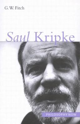Saul Kripke  9780773528857 Front Cover