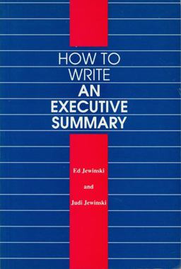 How to Write an Executive Summary
