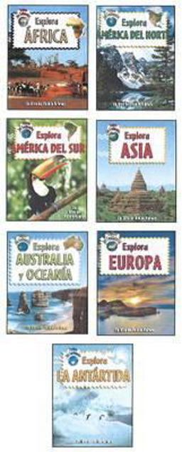 Explora los continentes Series -- Set of 7 Books
