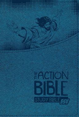 The Action Bible Study Bible ESV (Blue)
