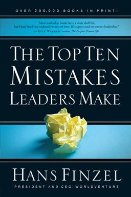 Top Ten Mistakes Leaders Make  9780781445498 Front Cover