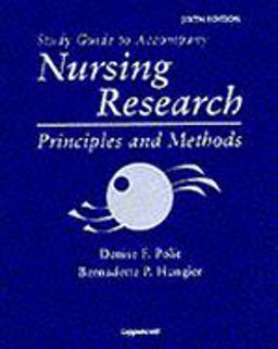 Accompany Nursing Research : Principles and Methods 6th 9780781715638 Front Cover