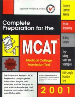 Complete Preparation for the MCAT, 2001
