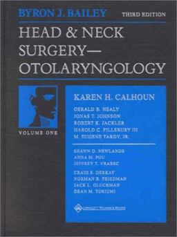 Head and Neck Surgery Otolaryngology 3rd 9780781729086 Front Cover