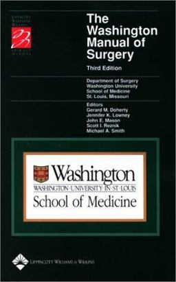 Surgery Washington University School of Medicine 3rd 9780781733892 Front Cover