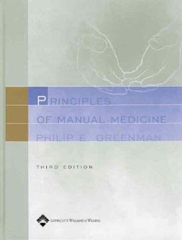 Principles of Manual Medicine 3rd 9780781741873 Front Cover