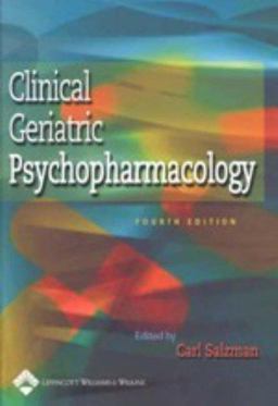 Clinical Geriatric Psychopharmacology 4th 9780781743808 Front Cover