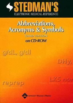 Abbreviations, Acronyms and Symbols for PDA