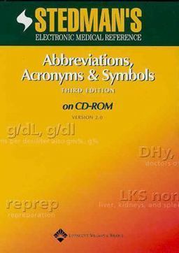 Abbreviations, Acronyms and Symbols, Version 2.0 3rd 9780781760492 Front Cover