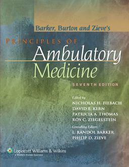 Principles of Ambulatory Medicine 7th 9780781762274 Front Cover