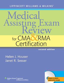 Medical Assisting Exam Review for CMA and RMA Certification 2nd 9780781765350 Front Cover