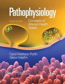 Pathophysiology Concepts of Altered Health States 8th 9780781766166 Front Cover