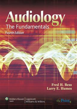 Audiology The Fundamentals 4th 9780781766432 Front Cover