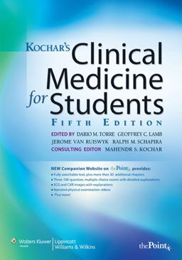 Kochar's Clinical Medicine for Students 5th 9780781766999 Front Cover