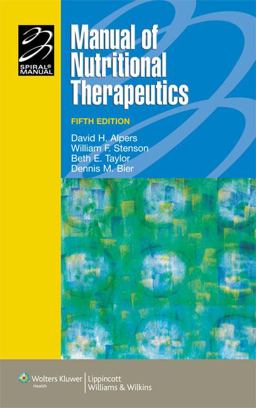 Manual of Nutritional Therapeutics 5th 9780781768412 Front Cover