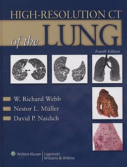 High-Resolution CT of the Lung 4th 9780781769099 Front Cover