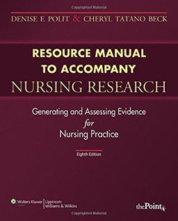Resource Manual to Accompany Nursing Research
