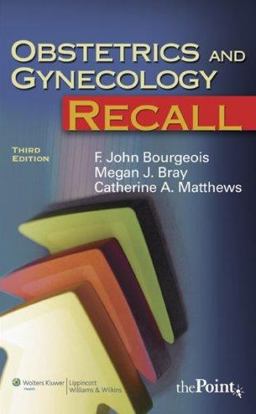 Obstetrics and Gynecology Recall 3rd 9780781770699 Front Cover