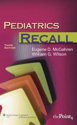 Pediatrics Recall 3rd 9780781771184 Front Cover