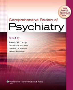 Comprehensive Review of Psychiatry  9780781771764 Front Cover