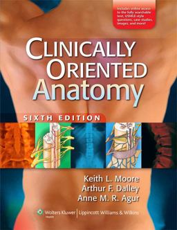 Clinically Oriented Anatomy 6th 9780781775250 Front Cover