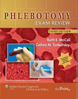 Phlebotomy Exam Review 3rd 9780781778558 Front Cover