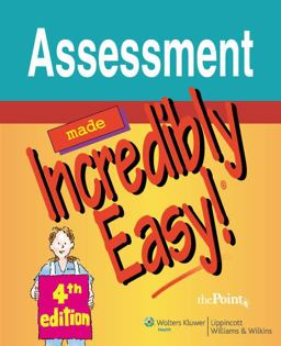 Assessment Made Incredibly Easy! 4th 9780781779104 Front Cover