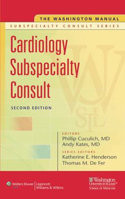 Cardiology Subspecialty Consult 2nd 9780781791519 Front Cover