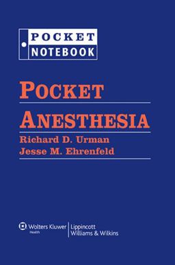 Pocket Anesthesia  9780781795845 Front Cover