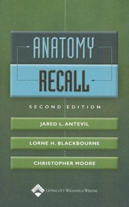 Anatomy Recall 2nd 9780781798853 Front Cover