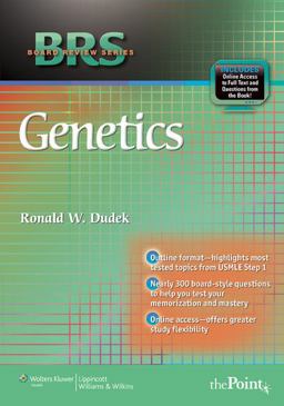 BRS Genetics  9780781799942 Front Cover