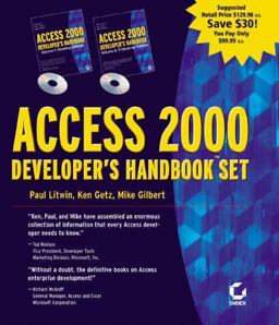 Access 2000 Developer's Handbook Set