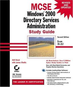 MCSE: Windows 2000 Directory Services Administration Study Guide Exam 70-217 2nd 9780782129489 Front Cover