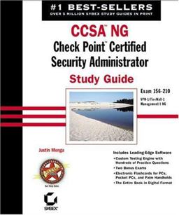 CCSA NG Check Point Certified Security Administrator  9780782141153 Front Cover