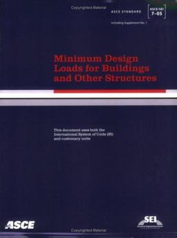 Minimum Design Loads for Buildings and Other Structures  9780784408094 Front Cover