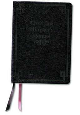 Christian Minister's Manual  9780784716205 Front Cover