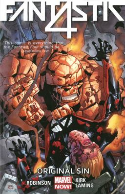 Fantastic Four Volume 2 Original Sin  9780785154754 Front Cover