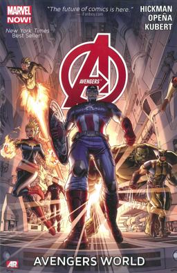 Avengers Volume 1 Avengers World (Marvel Now)  9780785166528 Front Cover