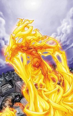 Human Torch by Karl Kesel and Skottie Young