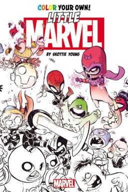 Color Your Own Young Marvel by Skottie Young