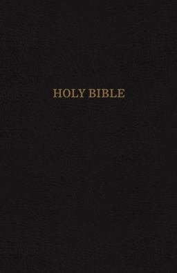 KJV Reference Bible Indexed Red Letter Edition [Giant Print, Black]  9780785215363 Front Cover