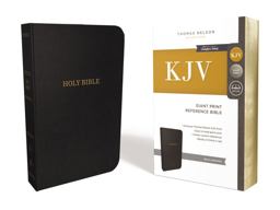 KJV Deluxe Reference Bible Red Letter Edition [Giant Print, Black]  9780785215417 Front Cover
