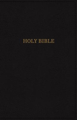 KJV Deluxe Reference Bible Indexed Red Letter Edition [Super Giant Print, Black]  9780785215677 Front Cover